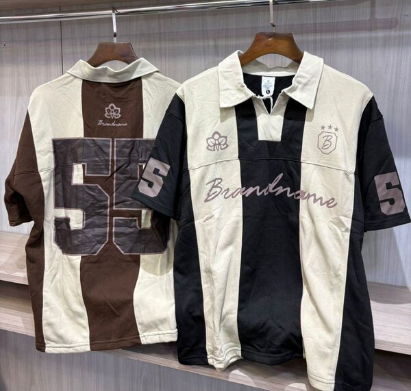 Polo rugby vintage pour hommes