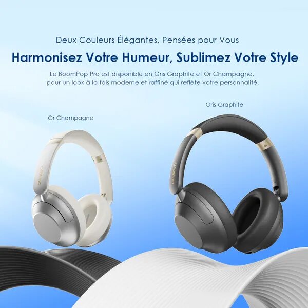 Casque Audio Sans Fil BoomPop Pro