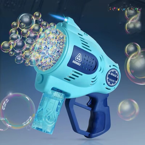 Pistolet à bulles LED enfant