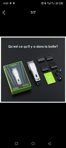 Tondeuse à Cheveux Pro