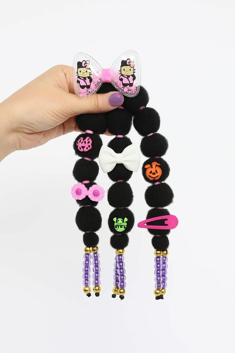 Accessoires de coiffure colorés