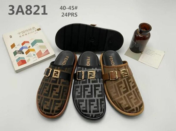 Mules homme luxe Fendi