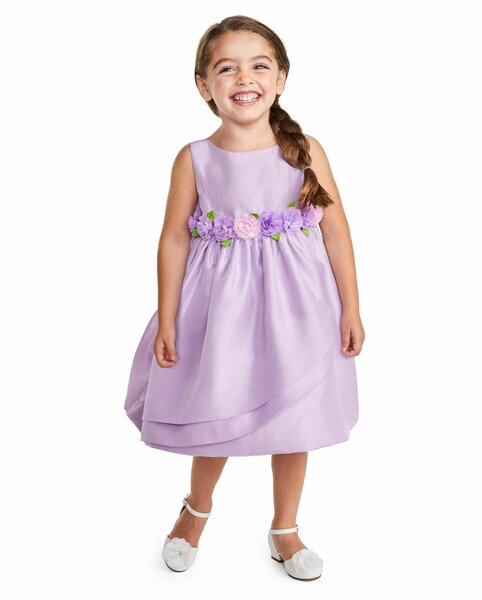 GYMBOREE FLOWER APPLIQUE EASTER DRESS