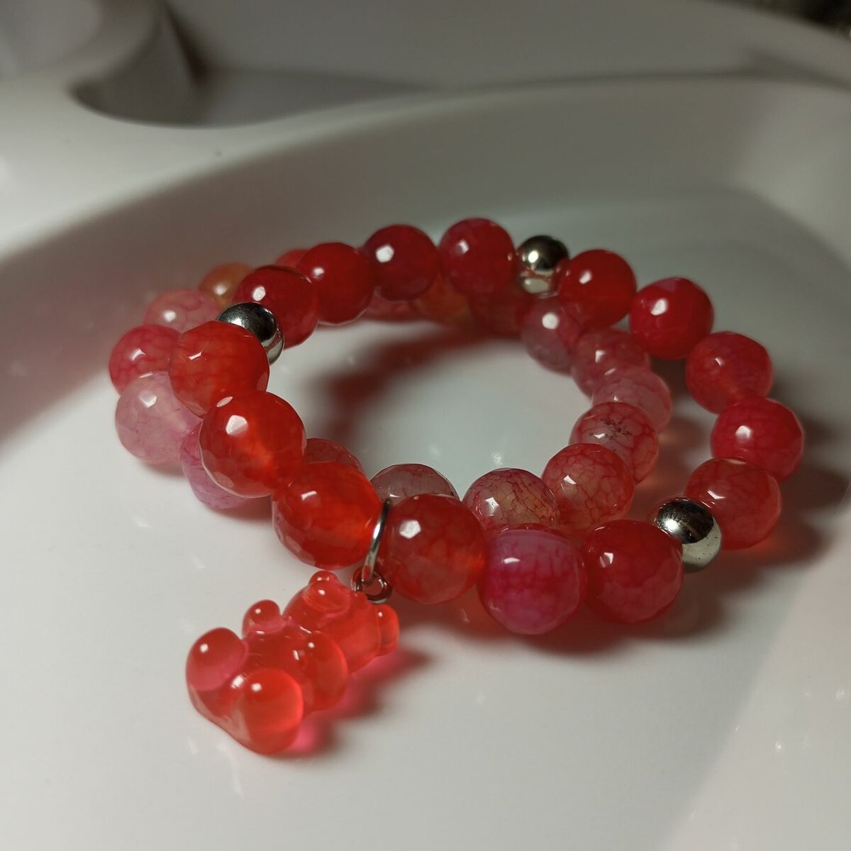 Red HARIBO bracelet