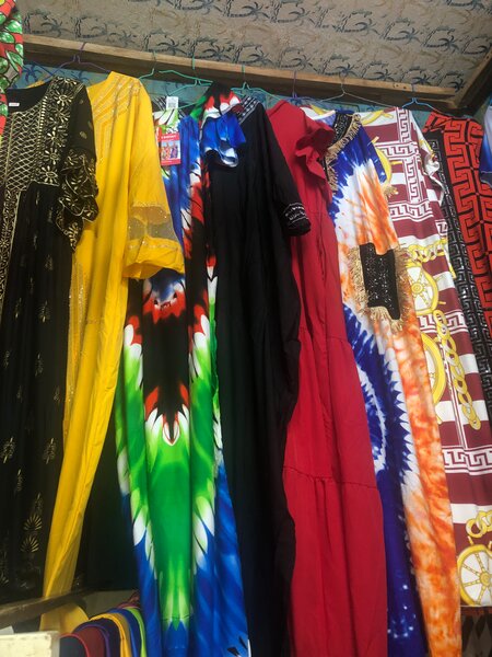 Robes longues colorées