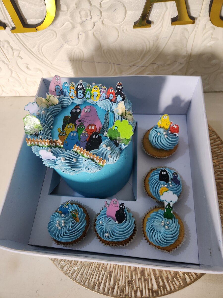 Cupcakes de fête personnalisés