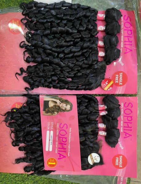 Extensions bouclés noirs