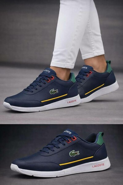 Baskets Lacoste Homme Bleu
