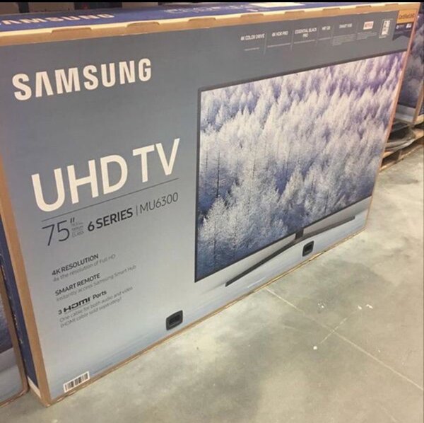 Téléviseur Samsung UHD 75'' MU6300