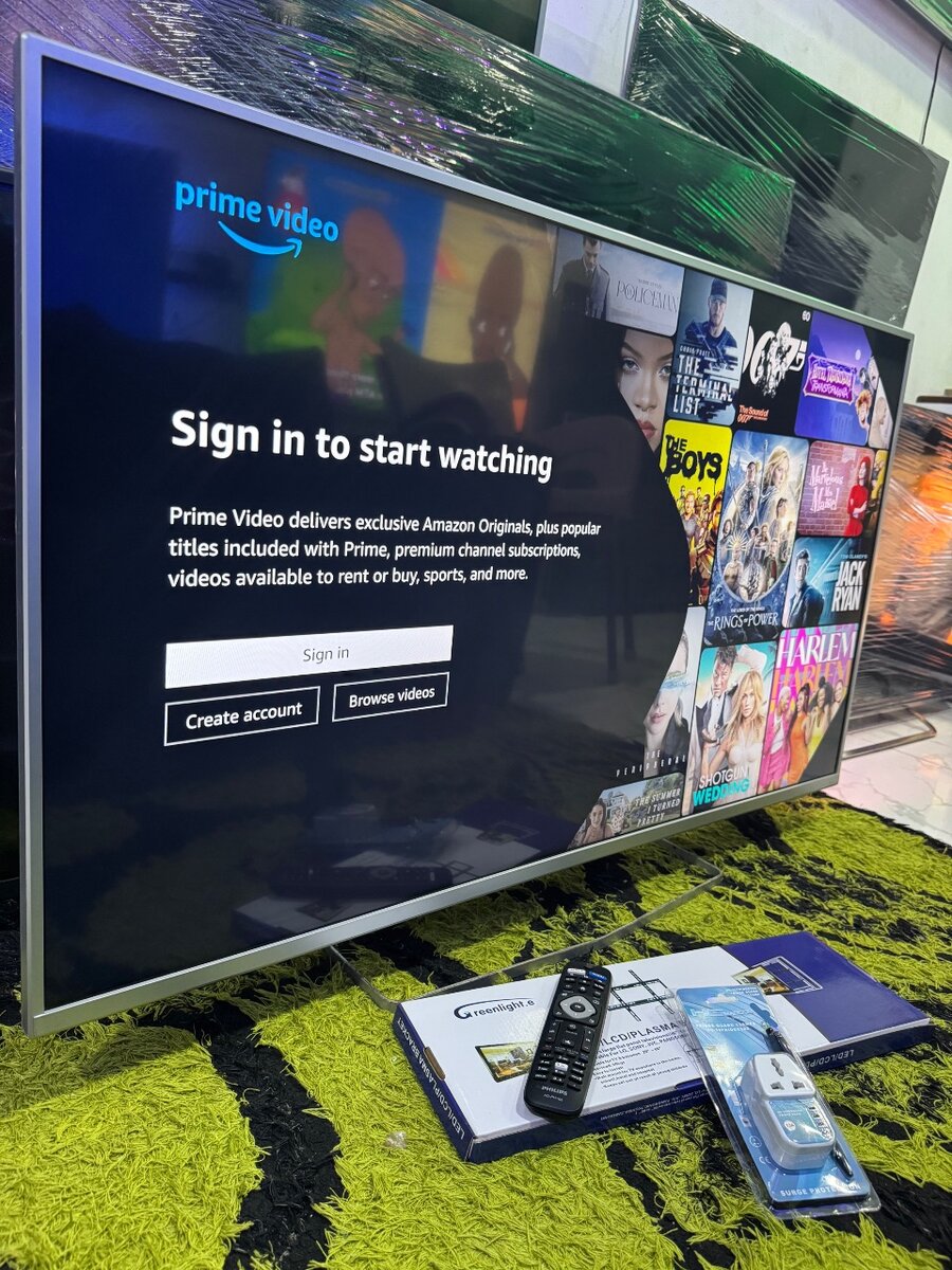 50inches Phillps android 4k smart .