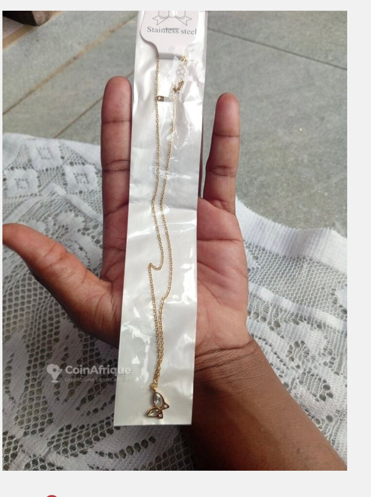 Collier Pendentif en Acier Inoxydable