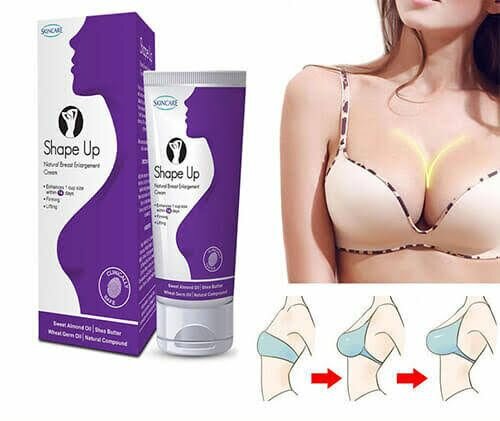 Breast cream shape & gain