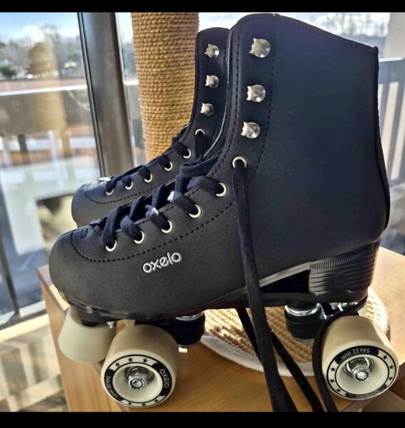 Patins à roulettes Oxelo noir pour adulte