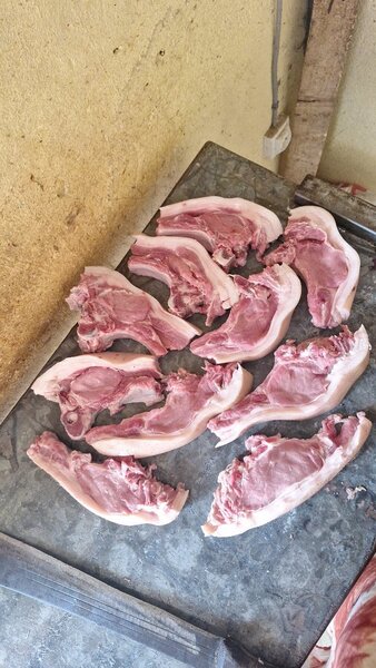 2kg entrecôtes + 1kg rouelles