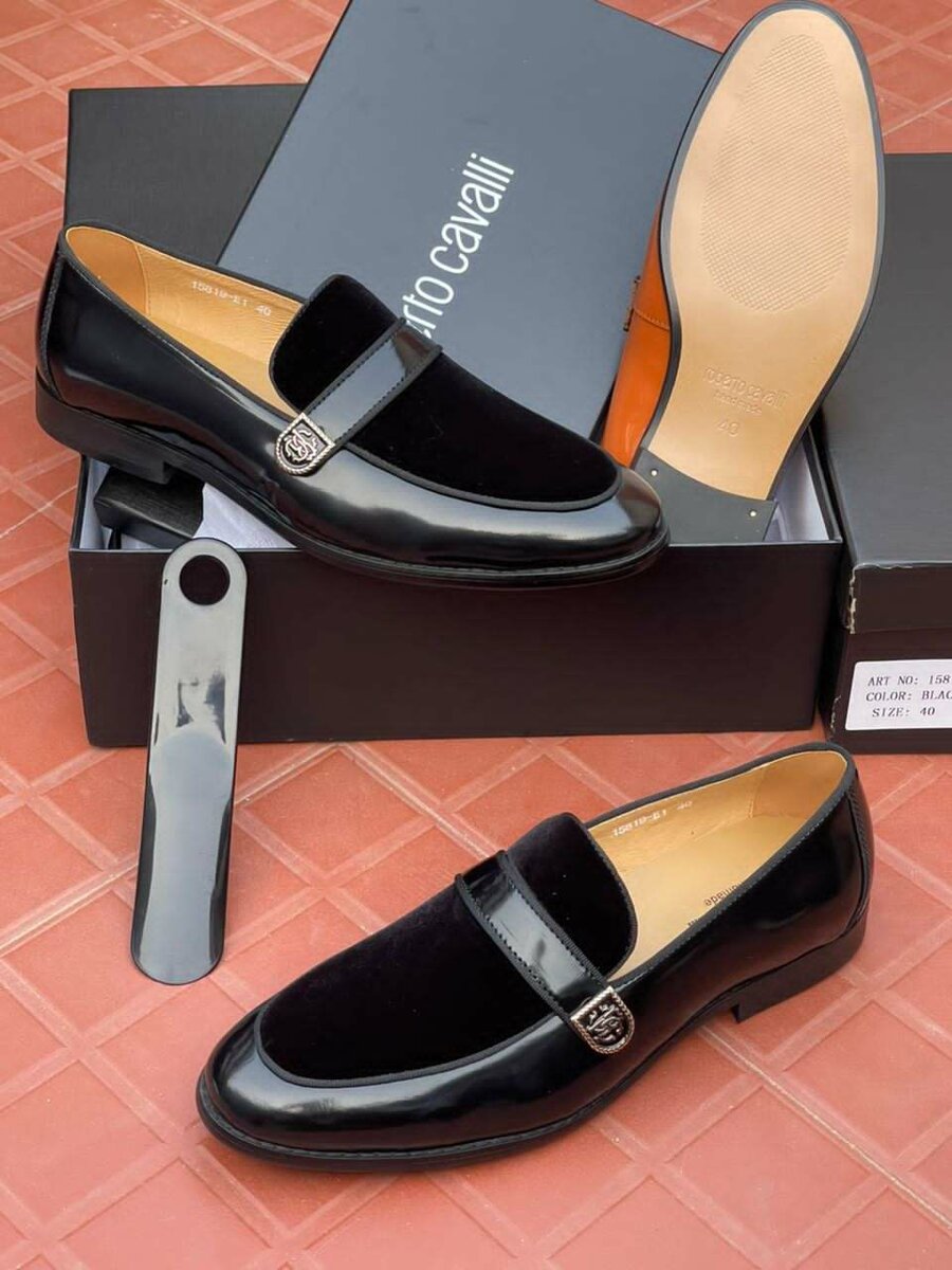 Roberto Cavalli Solid shoes