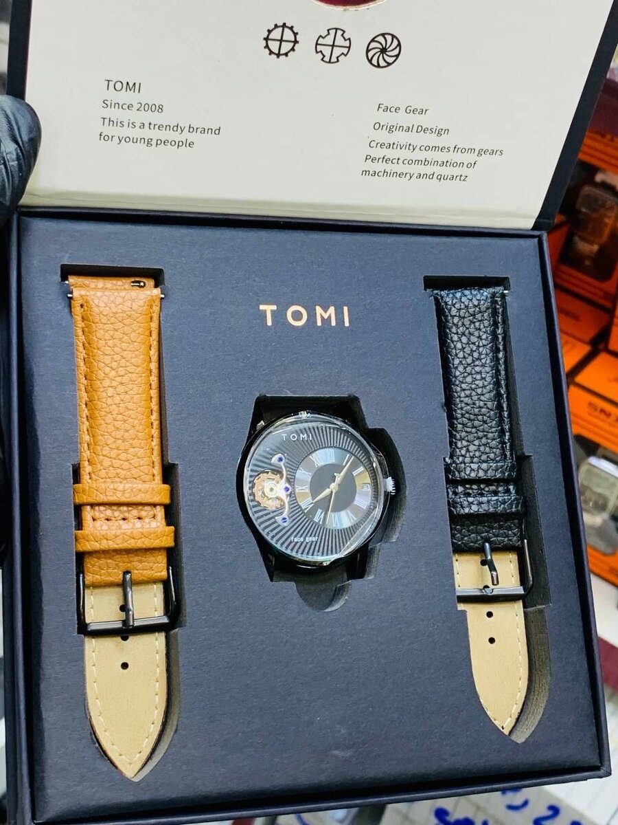 Montre Tomi avec Bracelets Interchangeables