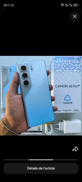 Tecno Camon 40 Pro Smartphone