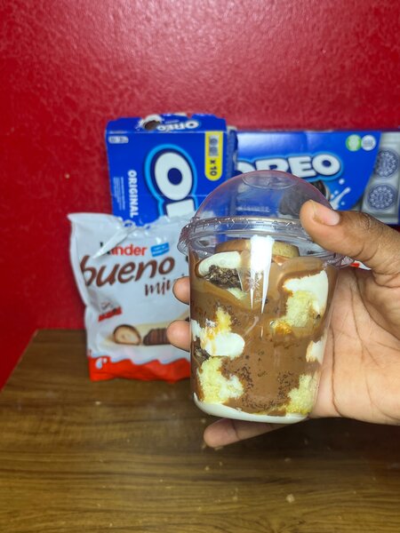 Mini layer cup Nutella