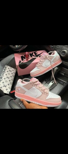 Baskets Nike Dunks Roses