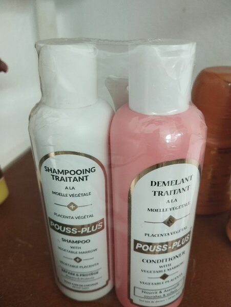 Shampooing et Après-shampoing Pouss-Plus