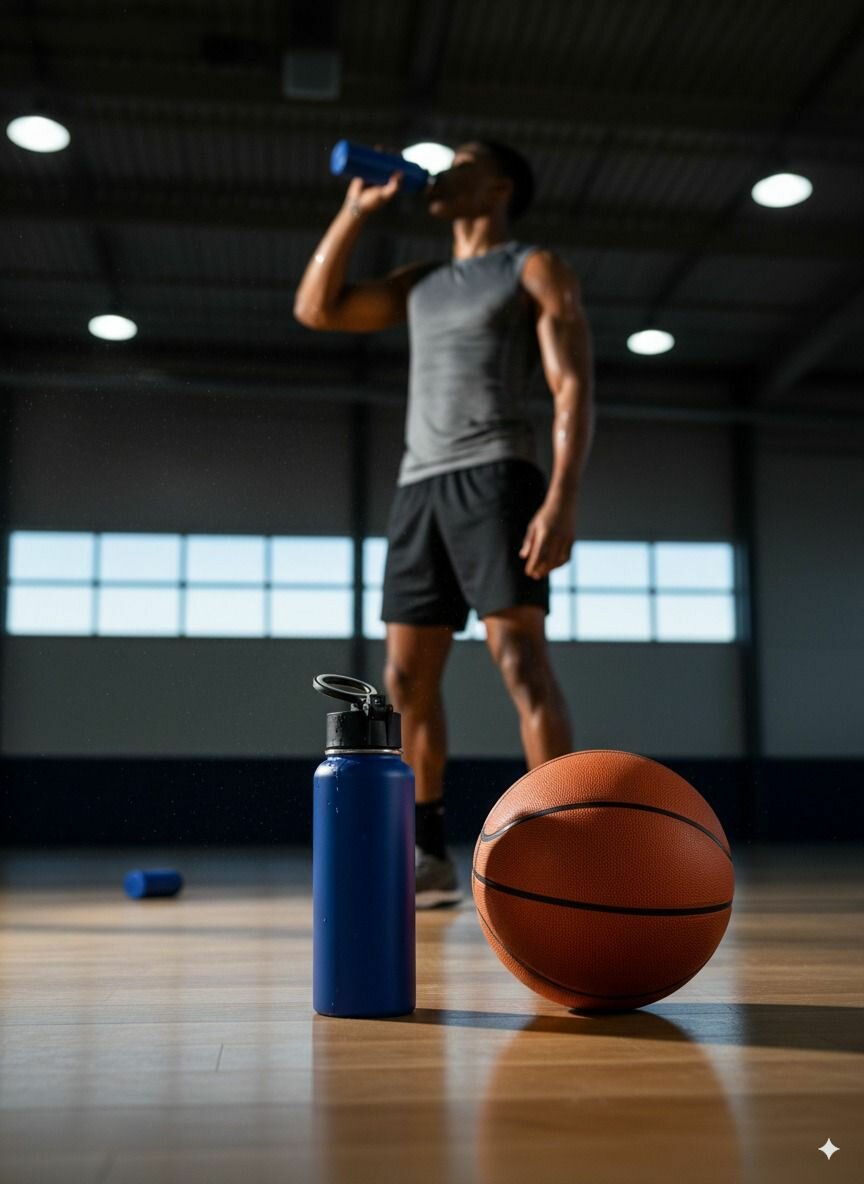 Bouteille d'eau sport à Selfie