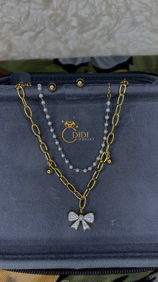 Collier en couches élégantes