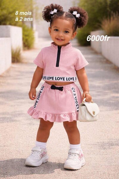 Ensemble fille tendance