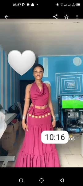 Robe longue élégante festival