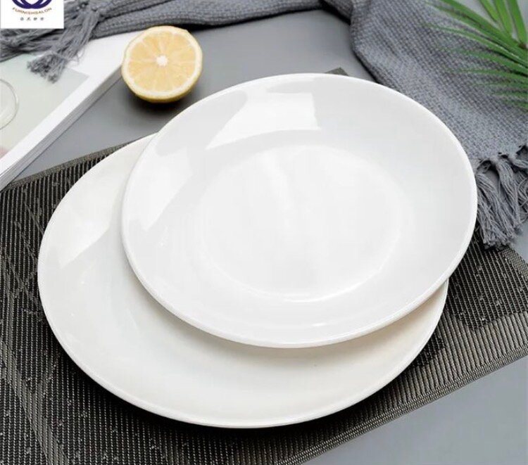 Assiettes en porcelaine durable