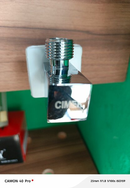 Robinet mural chromé Cimen