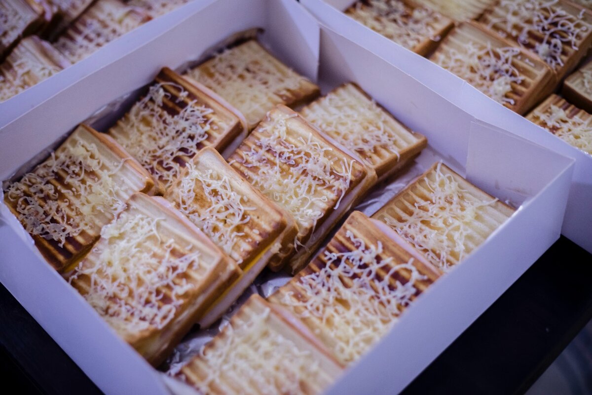 Toast jambon fromage