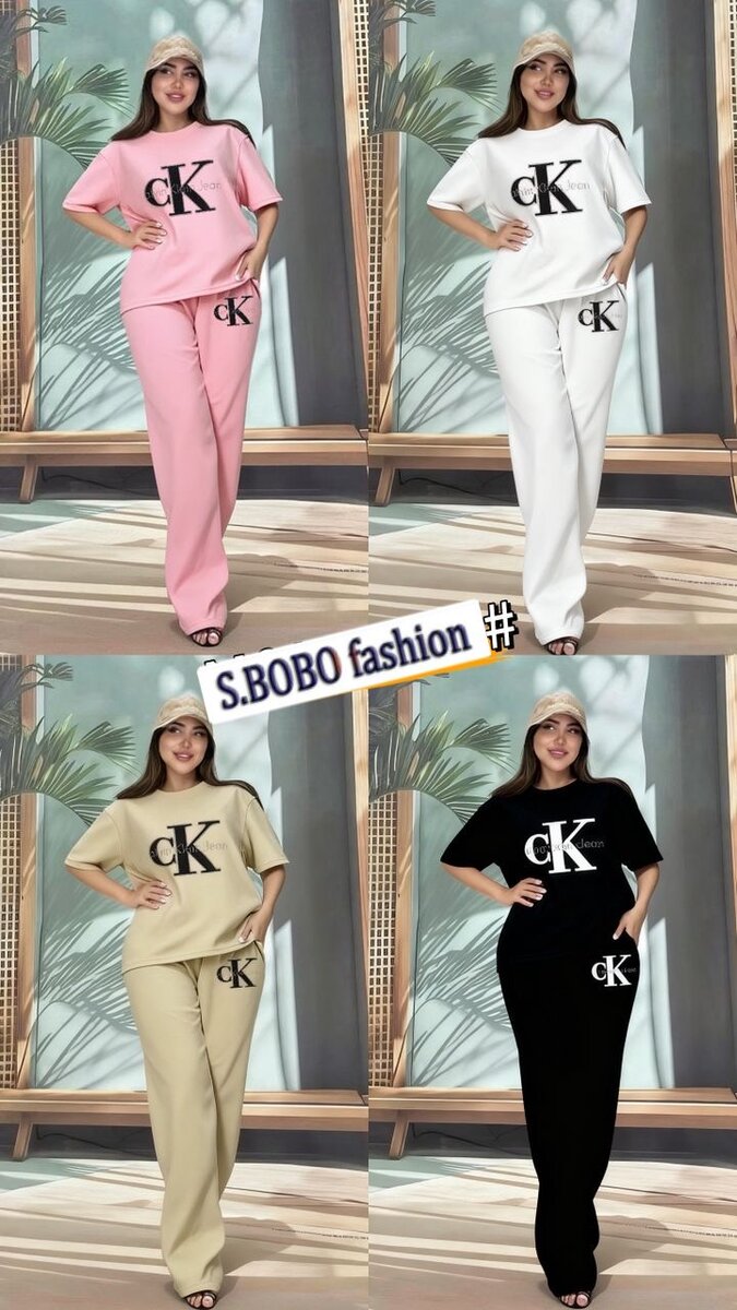 Tenue décontractée femme colorée