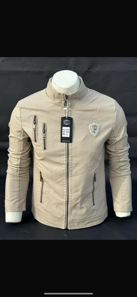 Blouson Homme en Cuir Élégant