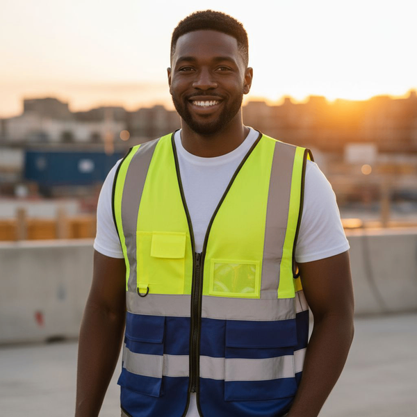 Gilet de sécurité haute visibilité