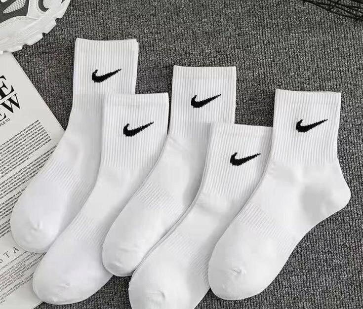 Nike socks colour Ash/white and black