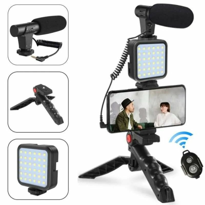 Plokama PK-771 Vlogging Kit - Complete Setup