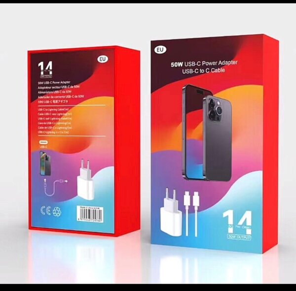 Chargeur USB-C 50W Rapide