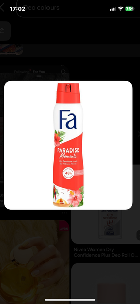 Fa Déodorant Femme Parfum