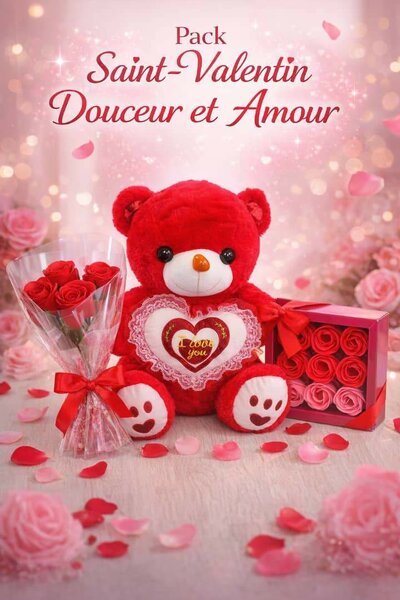 Pack Cadeau Saint-Valentin