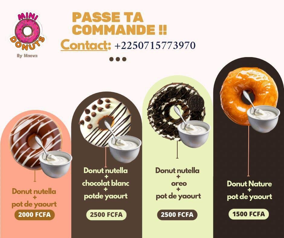 Donuts Nutella avec Yaourt