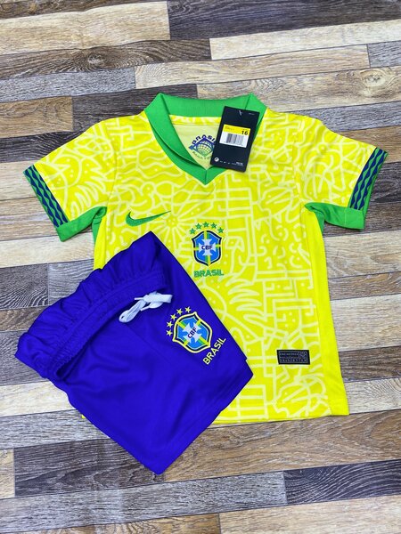Maillot domicile Brésil 2024