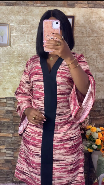 Robe Kimono Colorée Élégante