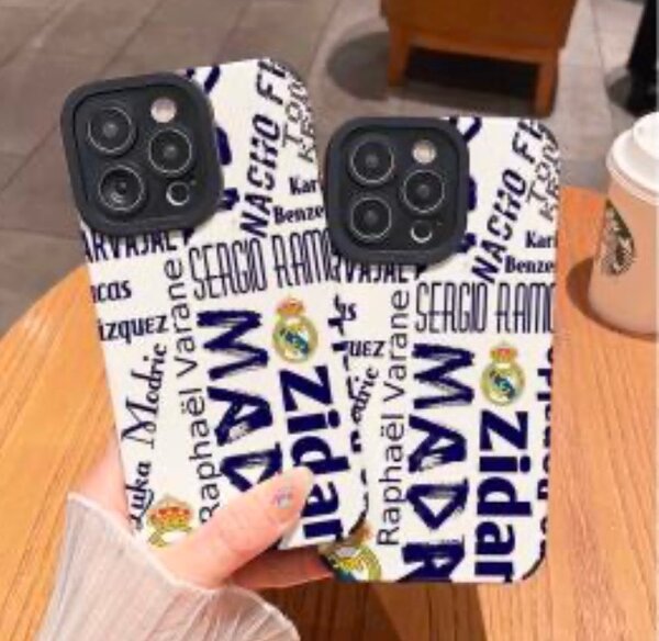 Coque IPHONE football RÉAL MADRID