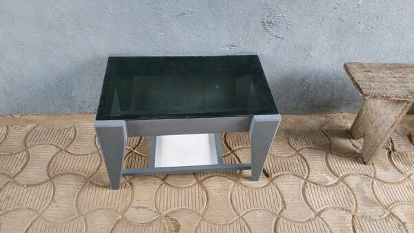 Table basse en verre