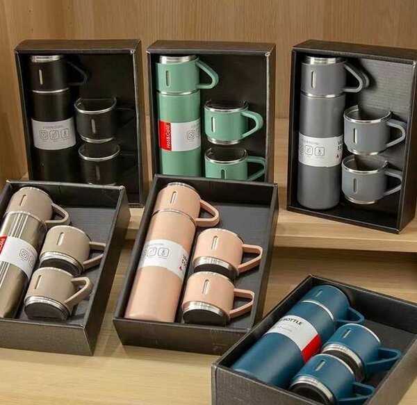 Thermos isothermique à 3 tasse