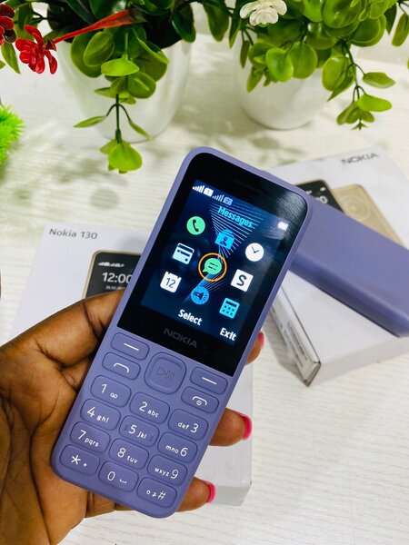 Nokia 130 2024 model, purple