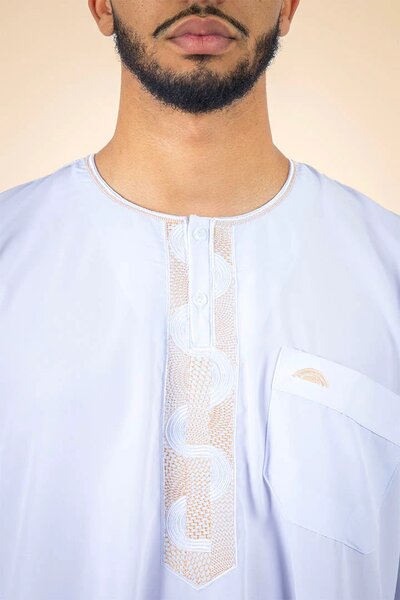 Qamis saoudien Homme Élégant