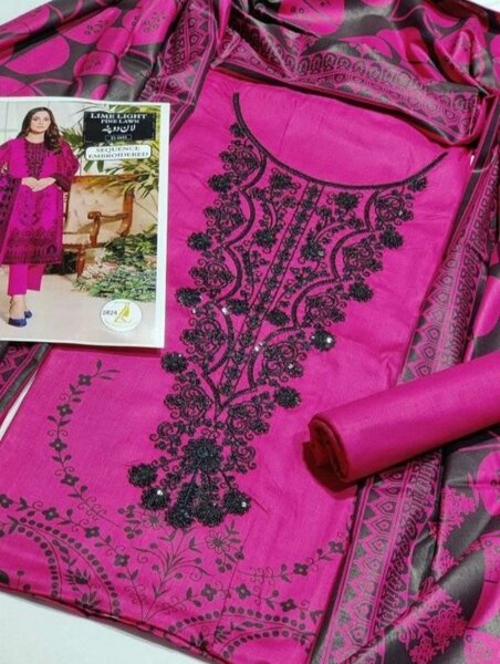 Branded khadaar suit 3 piece