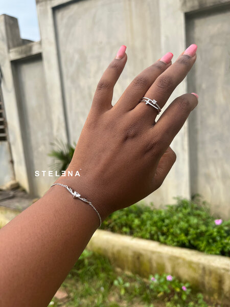 Bracelet Argent S925 + bague