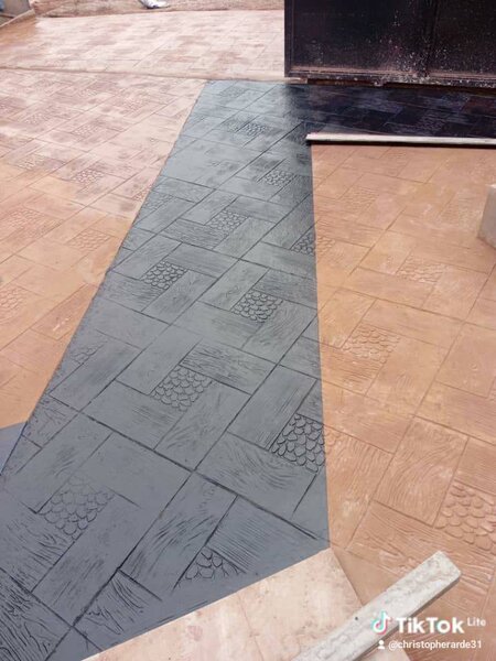 Concrete Design floor work